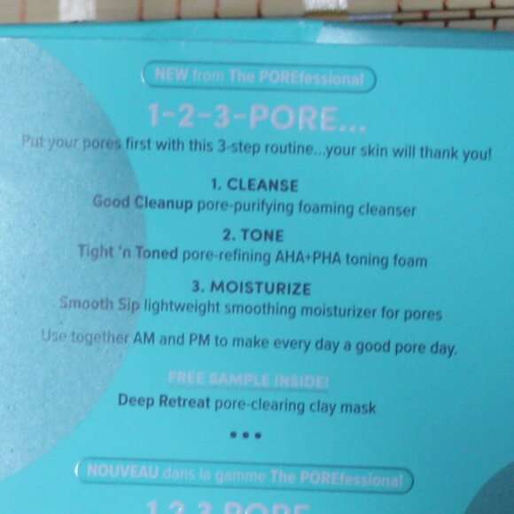 Benefit Pore Routine Roundup Skincare Essentials Set NIB - Picture 5 of 6